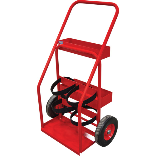 Chariot de prevention d'incendie pour travaux &agrave; chaud, Roues Semi-pneumatique, Base de 17,75" la x 8,9" lo, 100 lb TGS INDUSTRIEL