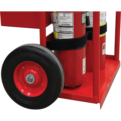 Chariot de prevention d'incendie pour travaux &agrave; chaud, Roues Semi-pneumatique, Base de 17,75" la x 8,9" lo, 100 lb TGS INDUSTRIEL