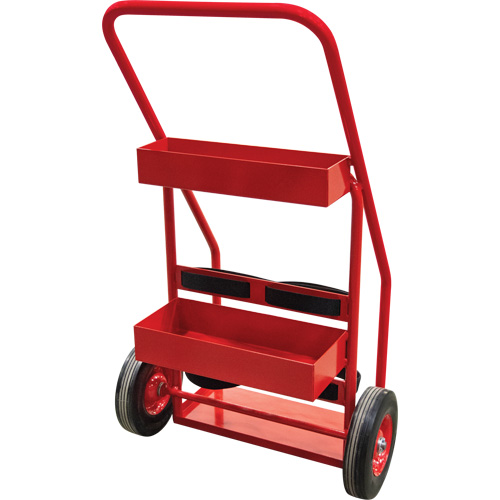 Chariot de prevention d'incendie pour travaux &agrave; chaud, Roues Semi-pneumatique, Base de 17,75" la x 8,9" lo, 100 lb TGS INDUSTRIEL