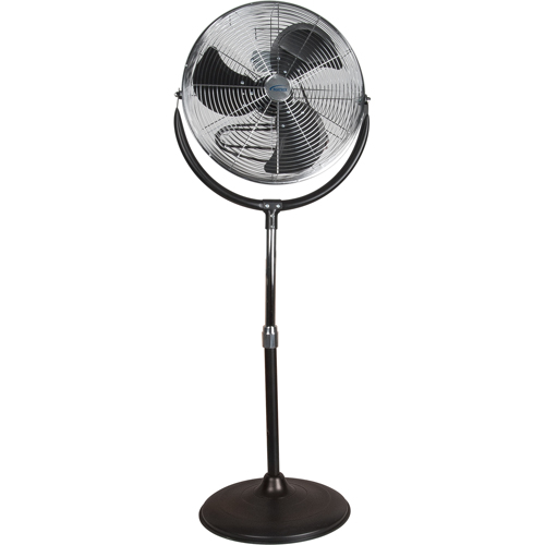 Ventilateur sur pi&eacute;destal haute vitesse, Commercial, 3 Vitesses, Diam&egrave;tre de 20" TGS INDUSTRIEL
