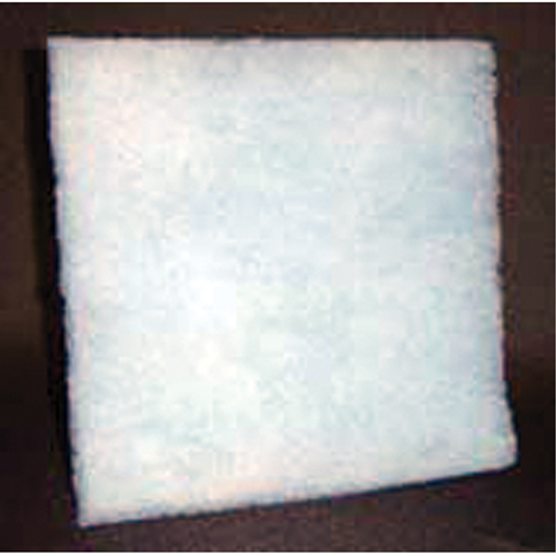 Synthetic Media Filters, Pad, MERV 5, 20" W x 2" D x 18" H TGS INDUSTRIEL
