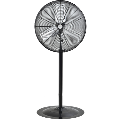 Oscillating Pedestal Fan, Heavy-Duty, 2 Speed, 24" Diameter TGS INDUSTRIEL