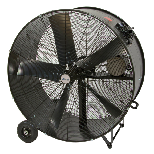Ventilateur tambour robuste et fixe &agrave; courroie, Industriel, 2 vitesses, Diam&egrave;tre de 42" TGS INDUSTRIEL