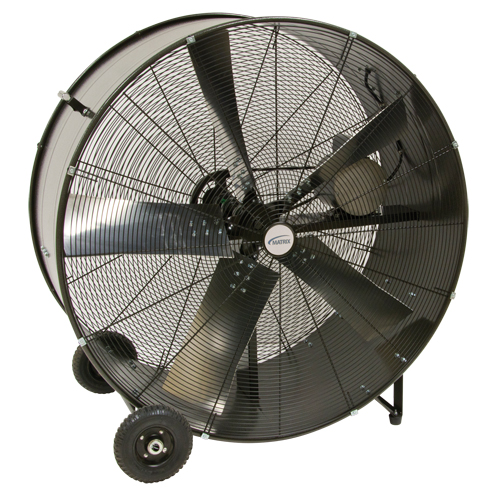 Ventilateur tambour robuste et fixe &agrave; courroie, Industriel, 2 vitesses, Diam&egrave;tre de 42" TGS INDUSTRIEL