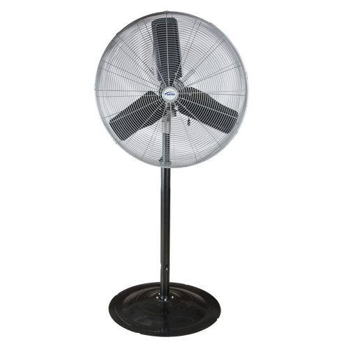 Waterproof Motor & Oscillating Pedestal Fan, Heavy-Duty, 3 Speed, 30" Diameter TGS INDUSTRIEL