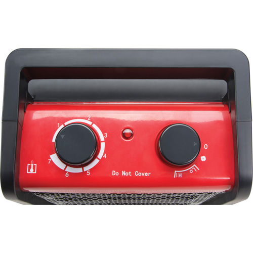 Portable Heater, Fan, Electric, 5115 BTU/H TGS INDUSTRIEL