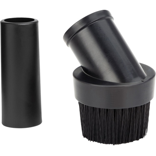 Brosse ronde 1-1/2" avec adaptateur 1-1/4" TGS INDUSTRIEL