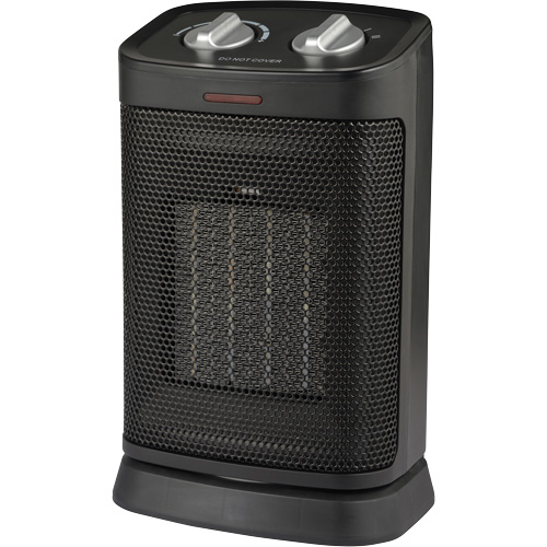 Oscillating Heater, Ceramic, Electric, 5200 BTU/H TGS INDUSTRIEL