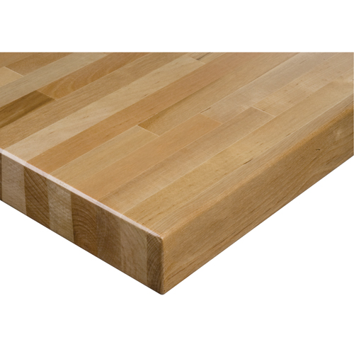 Dessus d'&eacute;tabli en bois dur stratifi&eacute;, 48" la x 48" p, Bordure Carr&eacute;e, &eacute;paisseur 1-3/4" TGS INDUSTRIEL
