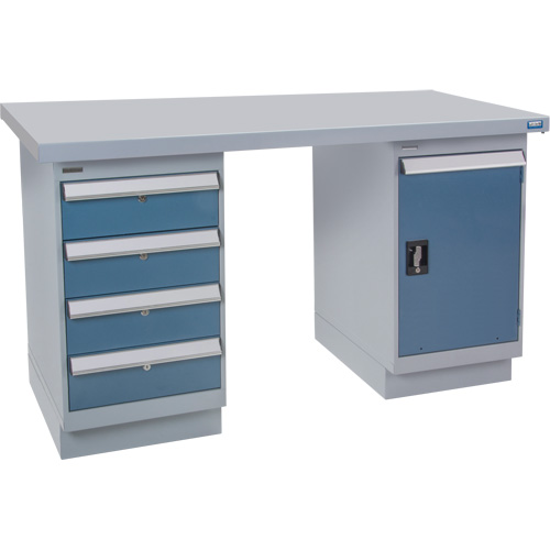 &eacute;tabli pr&eacute;conçu, 72" la x 30" p x 34" h, Capacit&eacute; 2500 lb TGS INDUSTRIEL