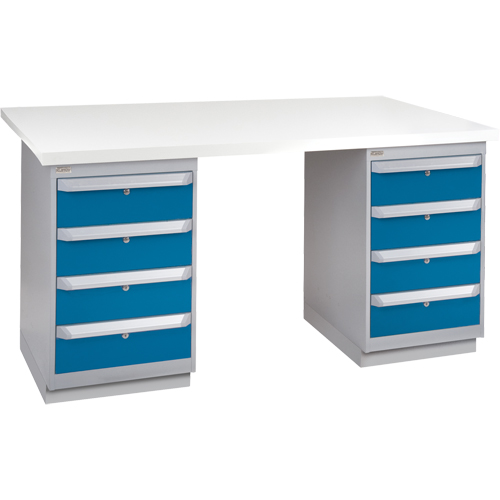 &eacute;tabli pr&eacute;conçu, 72" la x 30" p x 34" h, Capacit&eacute; 2500 lb TGS INDUSTRIEL