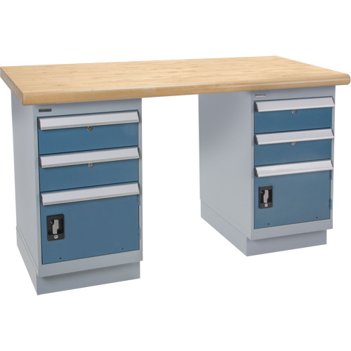 &eacute;tabli robuste, Deux tiroirs, Cap 1500 lb, 72" la x 30" p, 34" h TGS INDUSTRIEL