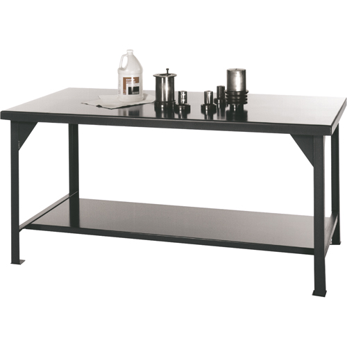 Tables d'atelier, Acier Surface, 72" la x 36" p x 34" h TGS INDUSTRIEL