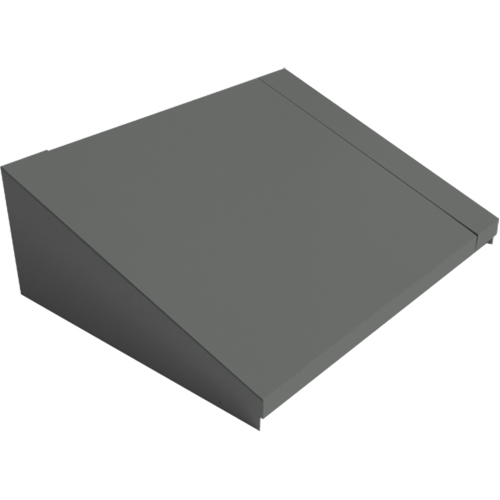 Dessus inclin&eacute; pour casiers robustes enti&egrave;rement soud&eacute; Concorde, Bloc de 2, 18" p x 24" la x 6" ha, Acier TGS INDUSTRIEL