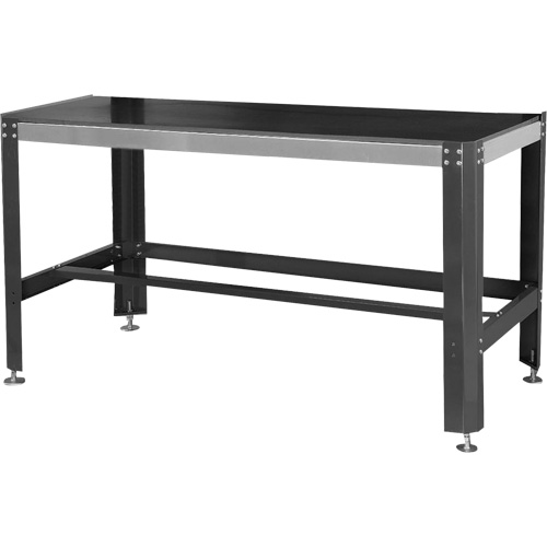 Work Bench, Laminate Surface, 26" W x 30" D x 63" H TGS INDUSTRIEL