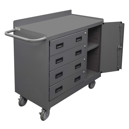 Mobile Workbench Cabinet, Steel Surface TGS INDUSTRIEL