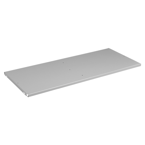 Extra Cabinet Shelf, 36" x 24", 200 lbs. Capacity, Steel, Light Grey TGS INDUSTRIEL