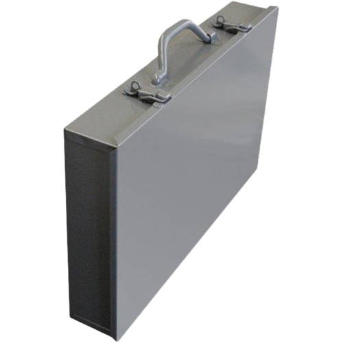 Boîtes en acier &agrave; compartiments &agrave; fond courb&eacute;, 17,875" la x 12" p x 3" h, 13 compartiments TGS INDUSTRIEL