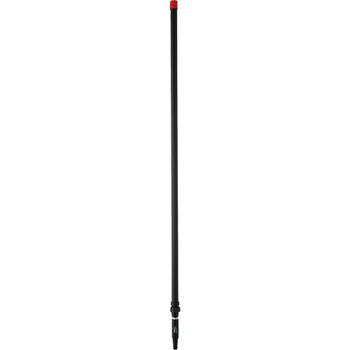 Manche de la s&eacute;rie Transport, Aluminium/Polypropyl&egrave;ne, T&eacute;lescopique, Pointe Filetage europ&eacute;en, 1-1/4" dia, 63" - 109" lo TGS INDUSTRIEL