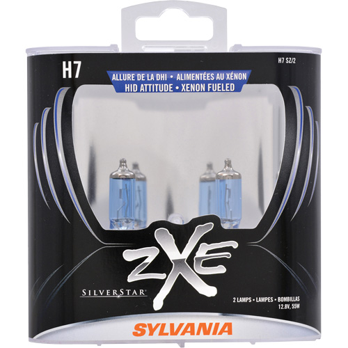 H7 SilverStar&reg; zXe Headlight Bulb, Halogen/HID, 56 W, White TGS INDUSTRIEL