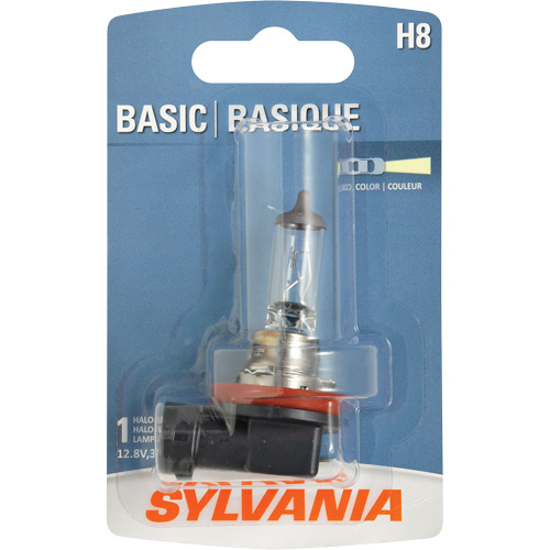 H8 Basic Headlight Bulb, Halogen, 35 W, Off White TGS INDUSTRIEL