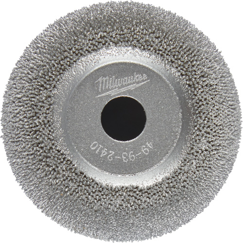 Meule &agrave; polir &agrave; contour &eacute;vas&eacute; 2" pour ponceuse pour pneus &agrave; basse vitesse M12 Fuel TGS INDUSTRIEL
