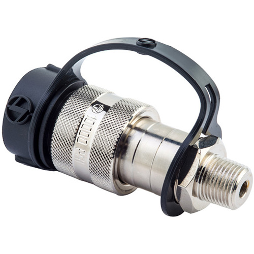 Raccords &agrave; c&ocirc;t&eacute; femelle pour d&eacute;bit &eacute;lev&eacute;, Acier, 3/8", NPTF femelle, 10 000 PSI TGS INDUSTRIEL