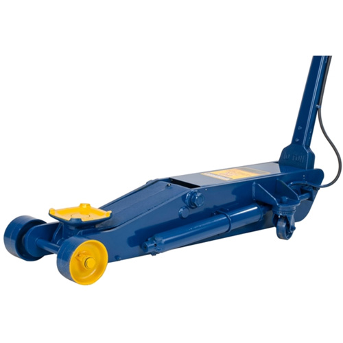 Long Chassis Service Jack, 10 Ton(s) Capacity, 6-3/4" Lowered, 25-1/2" Raised, Air Hydraulic TGS INDUSTRIEL