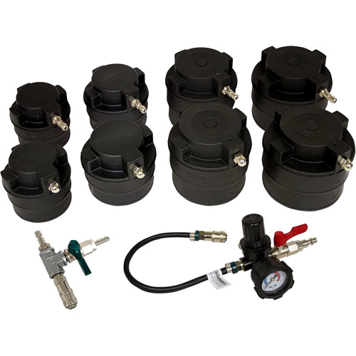 Trousse de test du syst&egrave;me d'air turbo HD avec adaptateur fumig&egrave;ne 10 mcx TGS INDUSTRIEL