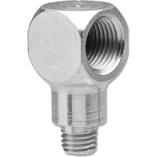 Grease Fitting Adapter with 90-Degree Angle, 1/4"-28 Thread TGS INDUSTRIEL