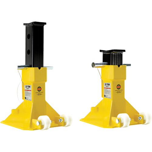 Cric EZ-Wheel, Tige verrouillable, Capacit&eacute; de 22 tonnes, 13-1/2" - 20" h TGS INDUSTRIEL