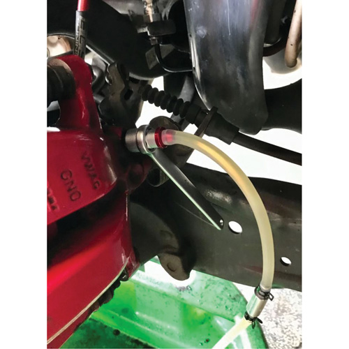 Jeu de cl&eacute;s pour purge de freins 8 mcx TGS INDUSTRIEL