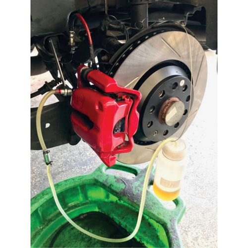 Jeu de cl&eacute;s pour purge de freins 8 mcx TGS INDUSTRIEL