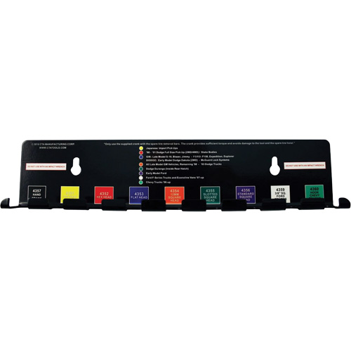 10-Piece Spare Tire Tool Kit TGS INDUSTRIEL