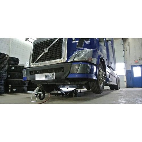 Cric de service de plancher, 14 tonne(s) Capacit&eacute;, 8-1/4" Abaiss&eacute;e, 20" &eacute;lev&eacute;e, Air comprim&eacute;/hydraulique TGS INDUSTRIEL
