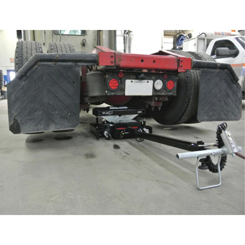Floor Service Jack, 12 Ton(s) Capacity, 7-1/2" Lowered, 15-3/4" Raised, Air Hydraulic TGS INDUSTRIEL