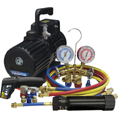 Dual R134A/R1234YF Evacuation & Charging Combo Kit TGS INDUSTRIEL