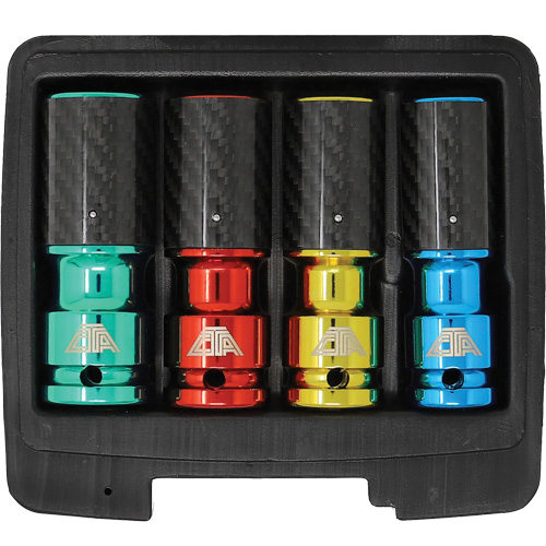 Lug Socket Set with Carbon Fiber Sleeves TGS INDUSTRIEL