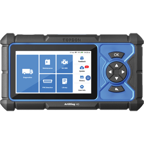 ArtiDiag HD 5" Heavy-Duty Scan Tool with Service Functions TGS INDUSTRIEL