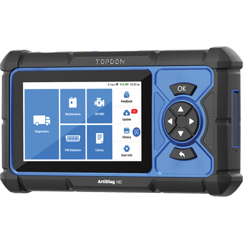 ArtiDiag HD 5" Heavy-Duty Scan Tool with Service Functions TGS INDUSTRIEL