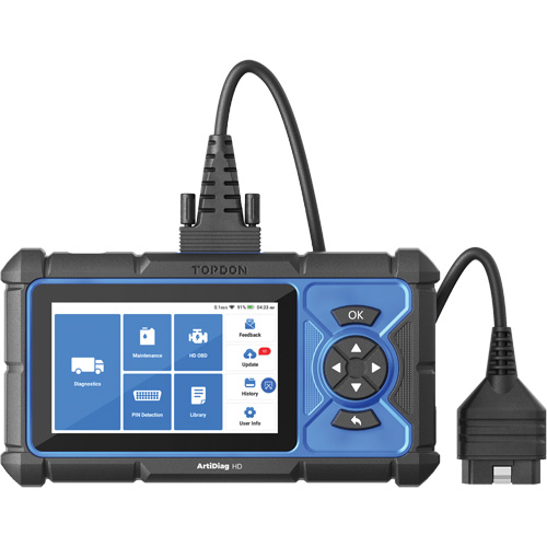 ArtiDiag HD 5" Heavy-Duty Scan Tool with Service Functions TGS INDUSTRIEL