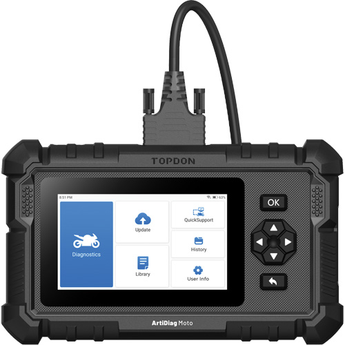 ArtiDiag Moto 5" Motorcycle Diagnostic Tool TGS INDUSTRIEL