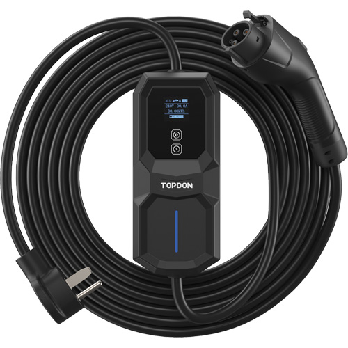 PulseQ AC Portable NEMA 6-50 Plug, 32 A, Level 2 AC, Type 1 (SAE J1772) Connector TGS INDUSTRIEL