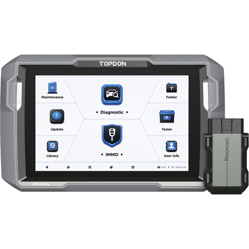 Outil de diagnostic et programmation des cl&eacute;s UltraDiag 8" avec commandes bidirectionnelles TGS INDUSTRIEL