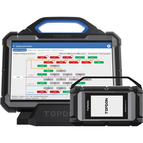 Phoenix Max Basic 13.3" OE-Level Scan Tool, Docking Station, & Cloud-Based Programming TGS INDUSTRIEL