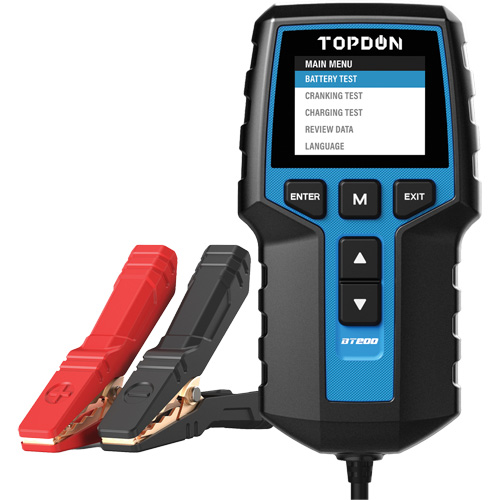 Testeur de batterie 12?V et de syst&egrave;mes 12?V/24?V BT200 TGS INDUSTRIEL