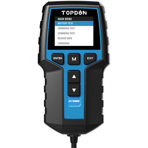 Testeur de batterie 12?V et de syst&egrave;mes 12?V/24?V BT200 TGS INDUSTRIEL