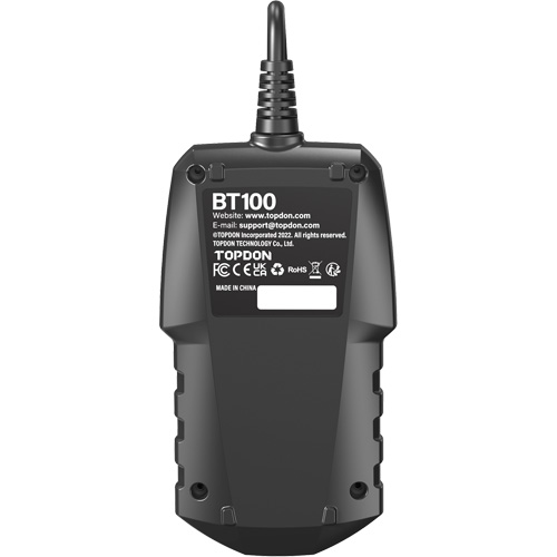 Testeur de batterie 12?V et de syst&egrave;mes BT100 TGS INDUSTRIEL