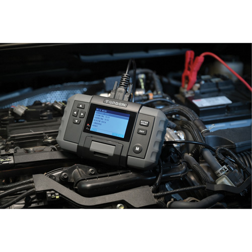 Testeur de batterie 12?V et de syst&egrave;mes 12?V/24?V BT600 avec imprimante int&eacute;gr&eacute;e TGS INDUSTRIEL