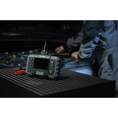 Testeur de batterie 12?V et de syst&egrave;mes 12?V/24?V BT600 avec imprimante int&eacute;gr&eacute;e TGS INDUSTRIEL